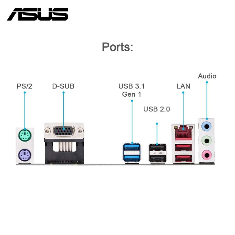 ASUS PRIME H310M CS R2 INTEL LGA1151 MOTHERBOARD - SWIFT PERIPHERALS101261
