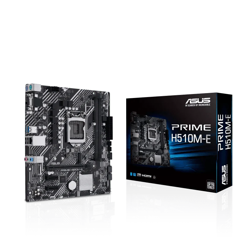 ASUS PRIME H510M - E INTEL LGA1200 MOTHERBOARD - SWIFT PERIPHERALS104934