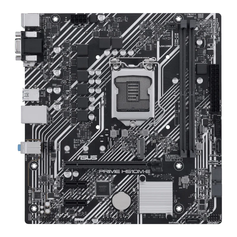 ASUS PRIME H510M - E INTEL LGA1200 MOTHERBOARD - SWIFT PERIPHERALS104934