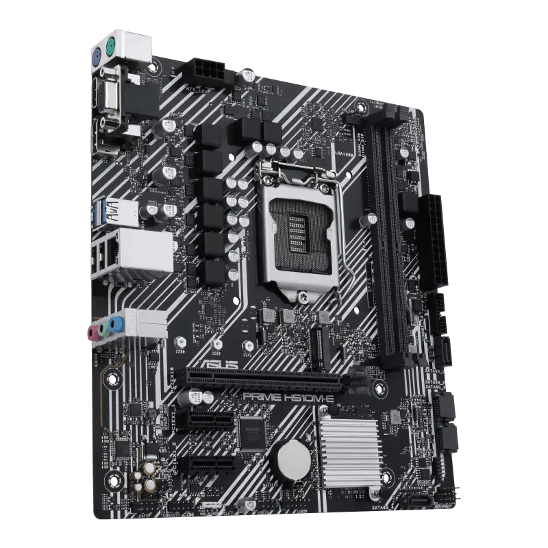 ASUS PRIME H510M - E INTEL LGA1200 MOTHERBOARD - SWIFT PERIPHERALS104934