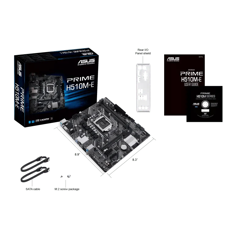 ASUS PRIME H510M - E INTEL LGA1200 MOTHERBOARD - SWIFT PERIPHERALS104934