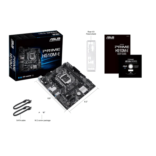 ASUS PRIME H510M - E INTEL LGA1200 MOTHERBOARD - SWIFT PERIPHERALS104934
