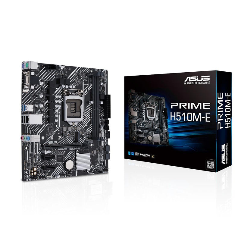 ASUS Prime H510M - E LGA 1200 DDR4 Micro - ATX Motherboard - SWIFT PERIPHERALS90MB17E0-M0UAY0