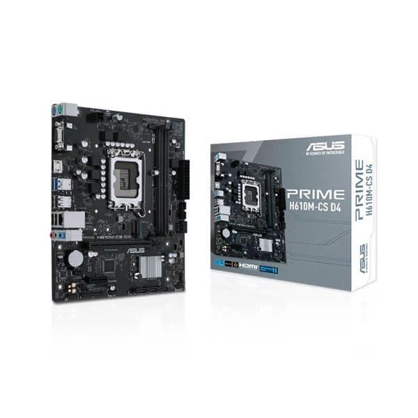 ASUS PRIME H610M - CS D4 LGA 1700 DDR4 PCIe 4.0 ATX motherboard - SWIFT PERIPHERALSPRIME-H610M-CS-D4