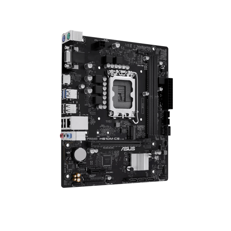 ASUS PRIME H610M - CS D5 LGA 1700 DDR5 PCIe 4.0 M - ATX motherboard - SWIFT PERIPHERALSPRIME H610M-CS-D5