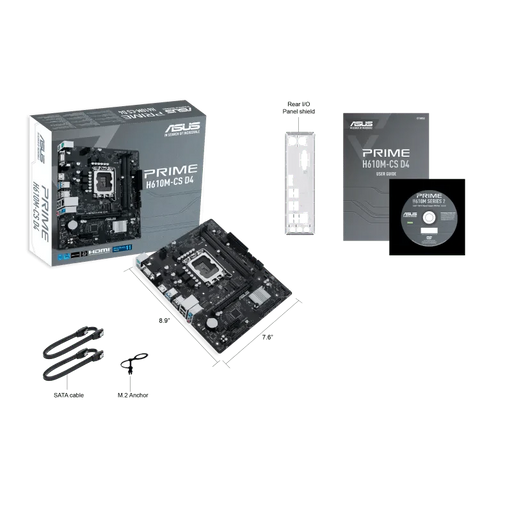 ASUS PRIME H610M - CS INTEL LGA1700 MOTHERBOARD - SWIFT PERIPHERALS1083157