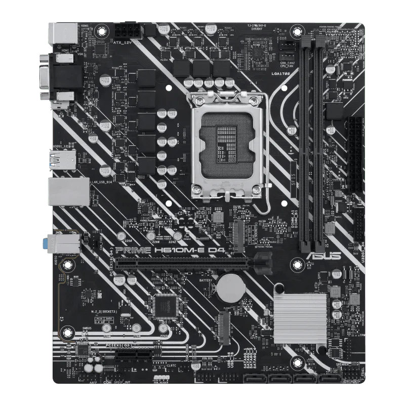 ASUS PRIME H610M - E INTEL LGA1700 MOTHERBOARD - SWIFT PERIPHERALS106732