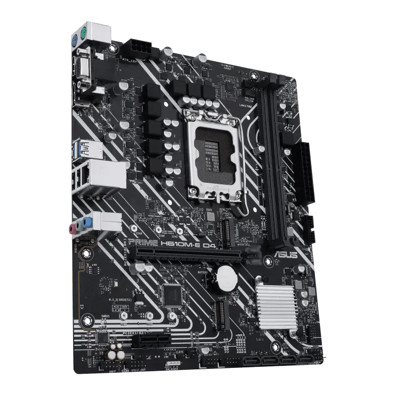ASUS PRIME H610M - E INTEL LGA1700 MOTHERBOARD - SWIFT PERIPHERALS106732