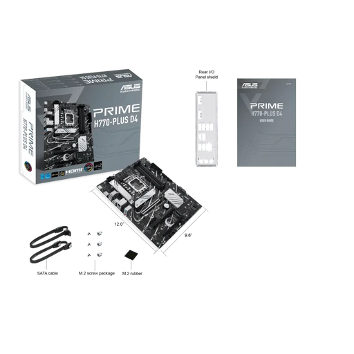 ASUS PRIME H770 PLUS DDR4 INTEL LGA1700 MOTHERBOARD - SWIFT PERIPHERALS1086208