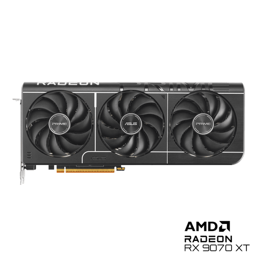 ASUS PRIME RADEON RX 9070 XT OC EDITION 16GB GDDR6 GRAPHICS CARD - SWIFT PERIPHERALS1092732
