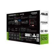 ASUS PRIME RTX 5050 8GB GDDR6 OC EDITION GRAPHICS CARD - SWIFT PERIPHERALSAsus5050-01