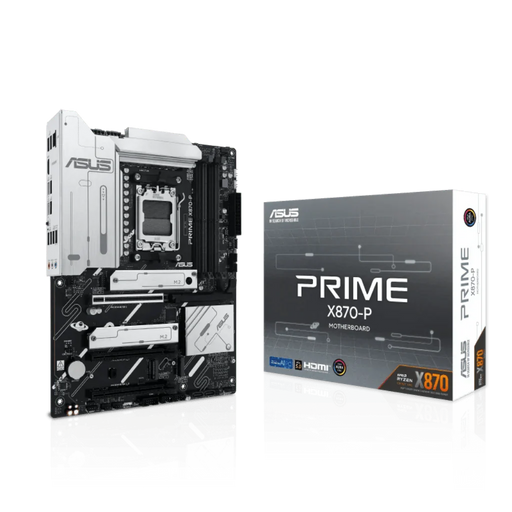 ASUS PRIME X870 - P AMD AM5 DDR5 ATX Motherboard - SWIFT PERIPHERALSPRIME-X870-P