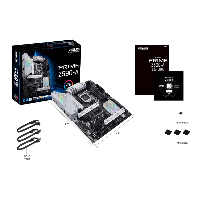 ASUS PRIME Z590 - A INTEL LGA1200 MOTHERBOARD - SWIFT PERIPHERALS101279