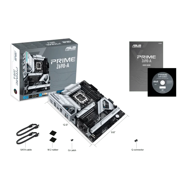 ASUS PRIME Z690 - A DDR5 INTEL LGA1700 MOTHERBOARD - SWIFT PERIPHERALS107451