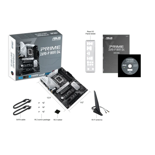 ASUS PRIME Z690 - P WIFI INTEL LGA1700 MOTHERBOARD - SWIFT PERIPHERALS106738