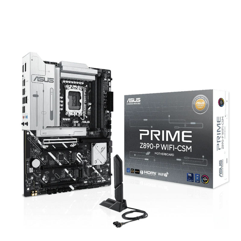 ASUS PRIME Z890 - P WIFI - CSM LGA1851 DDR5 ATX Motherboard - SWIFT PERIPHERALSPRIME-B860-P-WIFI-CSM