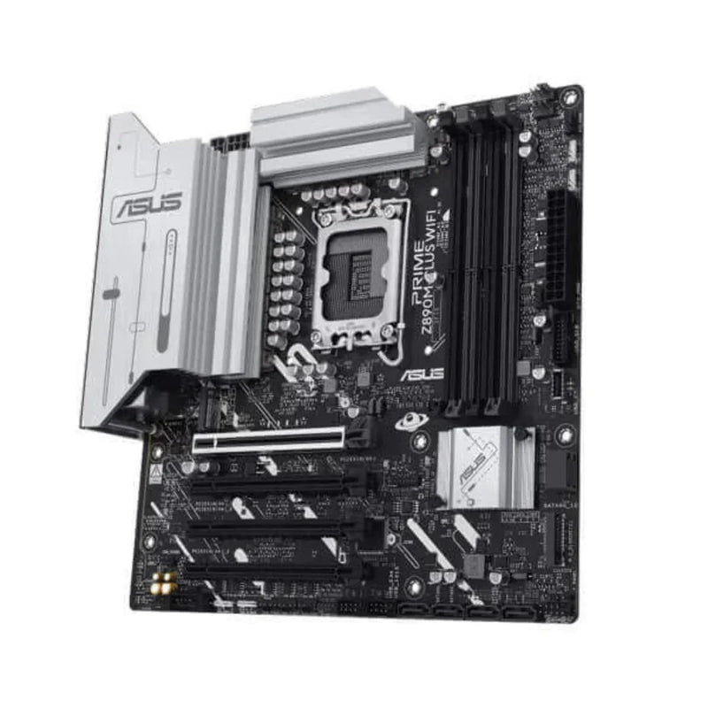 Asus Prime Z890M - Plus WiFi - CSM DDR5 LGA1851 Micro ATX Motherboard - SWIFT PERIPHERALSPRIME-Z890M-PLUS WIFI-CSM