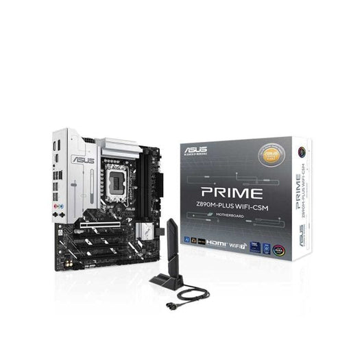 ASUS PRIME Z890M - PLUS WIFI - CSM LGA1851 MICRO ATX MOTHERBOARDCSM - SWIFT PERIPHERALS1093174
