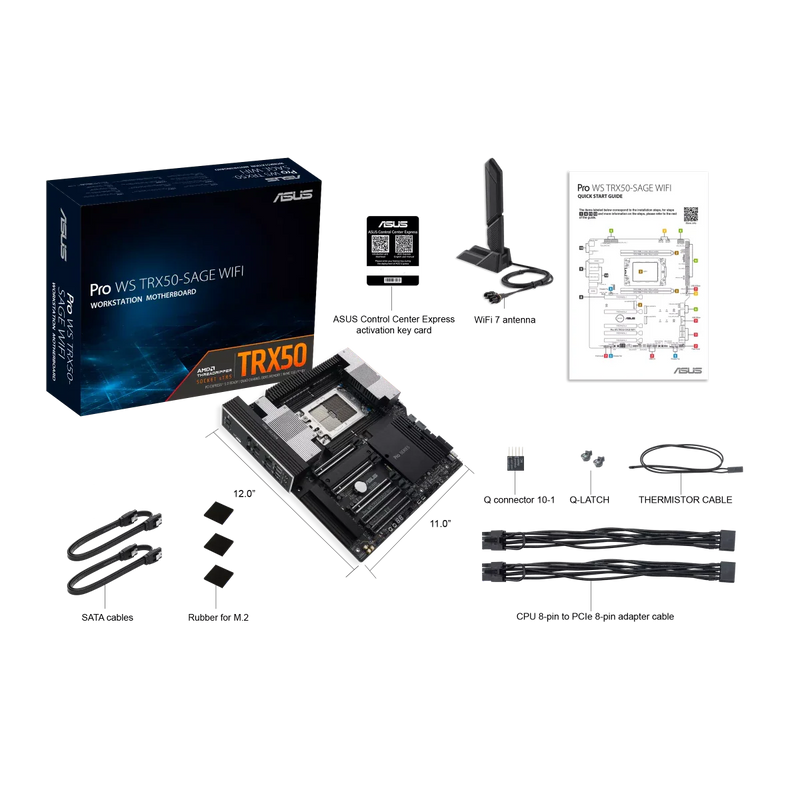 ASUS PRO WS TRX50 - SAGE ATX DDR5 WIFI - SWIFT PERIPHERALS1087619