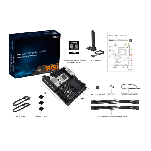 ASUS PRO WS TRX50 - SAGE ATX DDR5 WIFI - SWIFT PERIPHERALS1087619