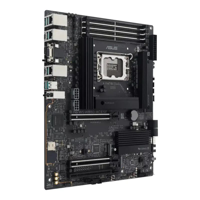 ASUS Pro WS W880 - ACE SE W880 LGA1851 DDR5 ATX Thunderbolt 4 Workstation Motherboard - SWIFT PERIPHERALSPro-WS-W880-ACE-SE