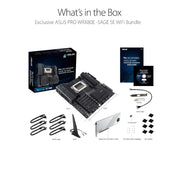 ASUS PRO WS WRX80E SAGE SE WIFI AMD WRX80 Chipset sWRX8 Socket DDR4 EEB Workstation Motherboard - SWIFT PERIPHERALSPRO-WS-WRX80E-SAGE-SE-WIFI