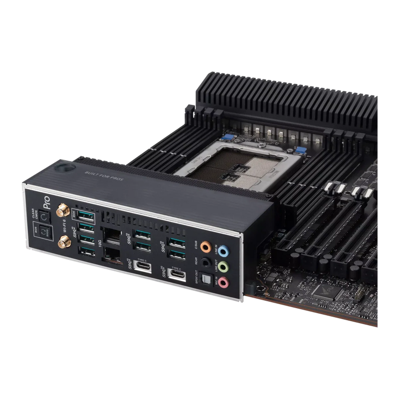 ASUS PRO WS WRX80E - SAGE SE WIFI WORKSTATION MOTHERBOARD - SWIFT PERIPHERALS105026