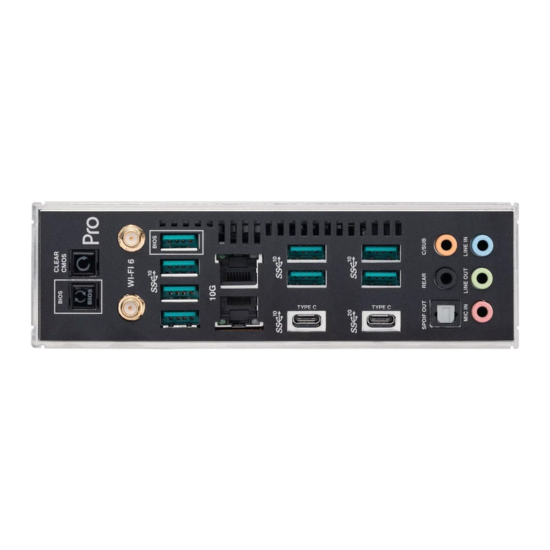 ASUS PRO WS WRX80E - SAGE SE WIFI WORKSTATION MOTHERBOARD - SWIFT PERIPHERALS105026