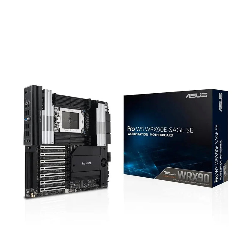 ASUS PRO WS WRX90E - SAGE SE AMD WRX90 Chipset sTR5 Socket DDR5 EEB Workstation Motherboard - SWIFT PERIPHERALSPRO-WS-WRX90-SAGE-SE