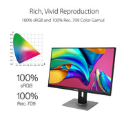 ASUS PROART 27 INCH PA278QV WQHD IPS 75HZ PROFESSIONAL MONITOR - SWIFT PERIPHERALS106305