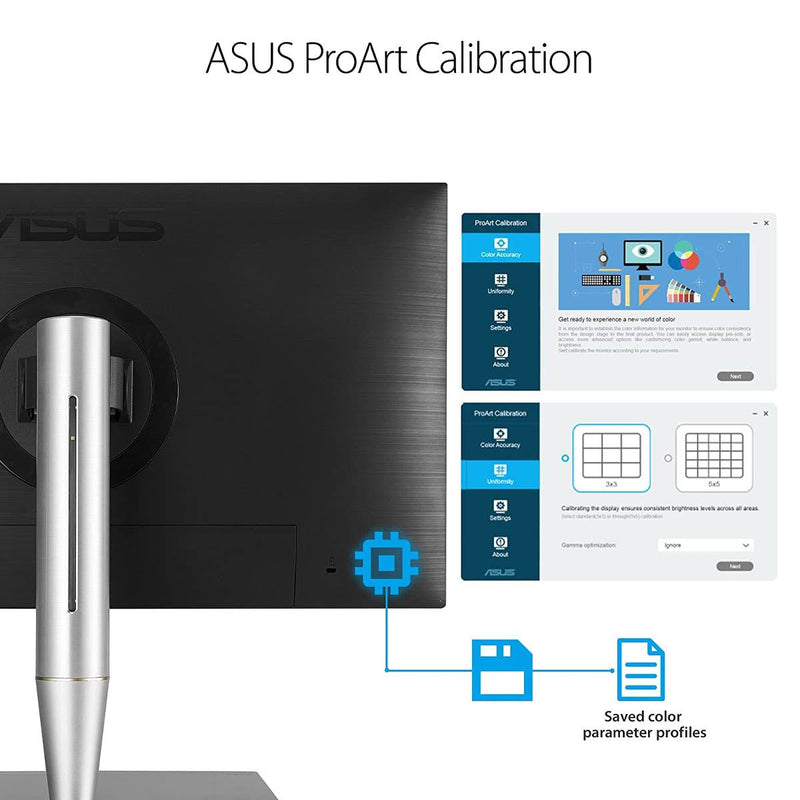 Asus ProArt PA27AC 27 - inch Monitor bundled with ROG STRIX Arion M.2 SSD RGB Enclosure - SWIFT PERIPHERALSPA27AC