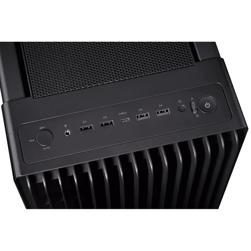 Asus ProArt PA602 (E - ATX) Mid Tower Cabinet - Black - SWIFT PERIPHERALSPROART-PA602-TG-BLACK