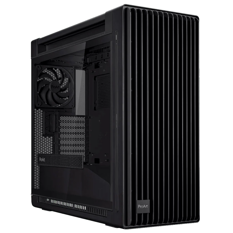 Asus ProArt PA602 (E - ATX) Mid Tower Cabinet - Black - SWIFT PERIPHERALSPROART-PA602-TG-BLACK