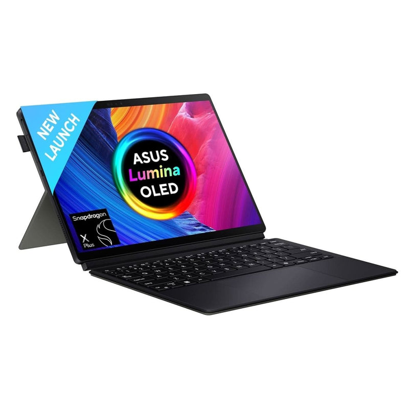 ASUS PROART PZ13,SNAPDRAGON X PLUS X1P 42 100 CREATOR/GAMING LAPTOP(QUALCOMM ADRENO IGPU/16GB RAM/1TB SSD/3K OLED TOUCH SCREEN/13.3 INCH/60HZ/WINDOWS 11/OFFICE 2021/NANO BLACK/0.59 KG) HT5306QA - LX002WS - SWIFT PERIPHERALS90NB1441-M002H0