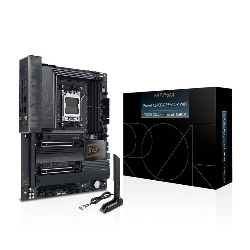 ASUS ProArt X670E - Creator WIFI AMD AM5 ATX Motherboard - SWIFT PERIPHERALS90MB1B90-M0EAY0