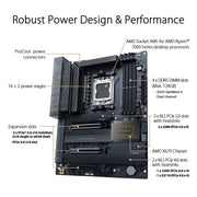 ASUS ProArt X670E - Creator WIFI AMD AM5 ATX Motherboard - SWIFT PERIPHERALS90MB1B90-M0EAY0