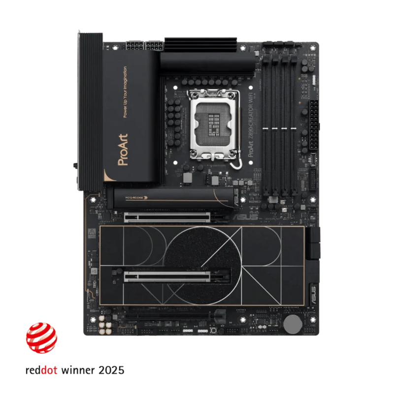 ASUS ProArt Z890 - CREATOR WIFI LGA1851 DDR5 ATX Motherboard - SWIFT PERIPHERALSProArt-Z890-CREATOR-WIFI
