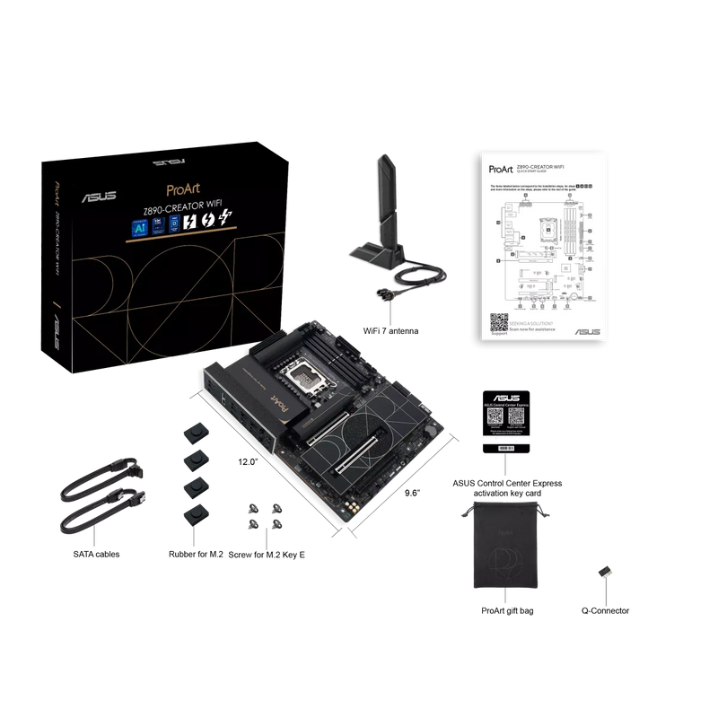 ASUS PROART Z890 - CREATOR WIFI MOTHERBOARD - SWIFT PERIPHERALS1091224