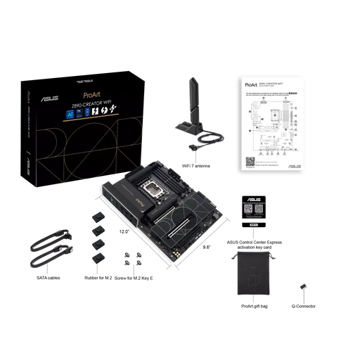 ASUS PROART Z890 - CREATOR WIFI MOTHERBOARD - SWIFT PERIPHERALS1091224