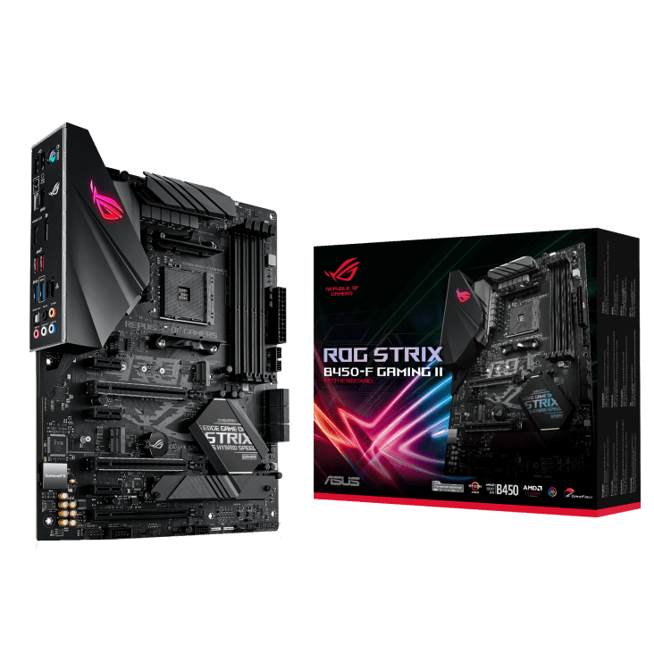 ASUS ROG B450 - F STRIX II GAMING AMD AM4 MOTHERBOARD - SWIFT PERIPHERALS101166
