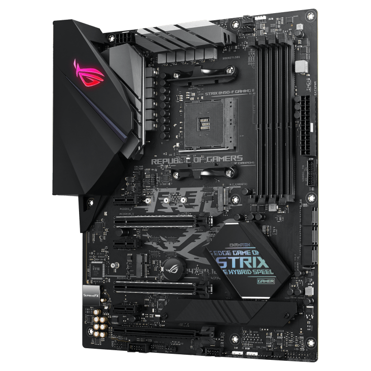 ASUS ROG B450 - F STRIX II GAMING AMD AM4 MOTHERBOARD - SWIFT PERIPHERALS101166