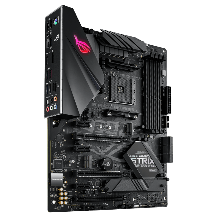 ASUS ROG B450 - F STRIX II GAMING AMD AM4 MOTHERBOARD - SWIFT PERIPHERALS101166