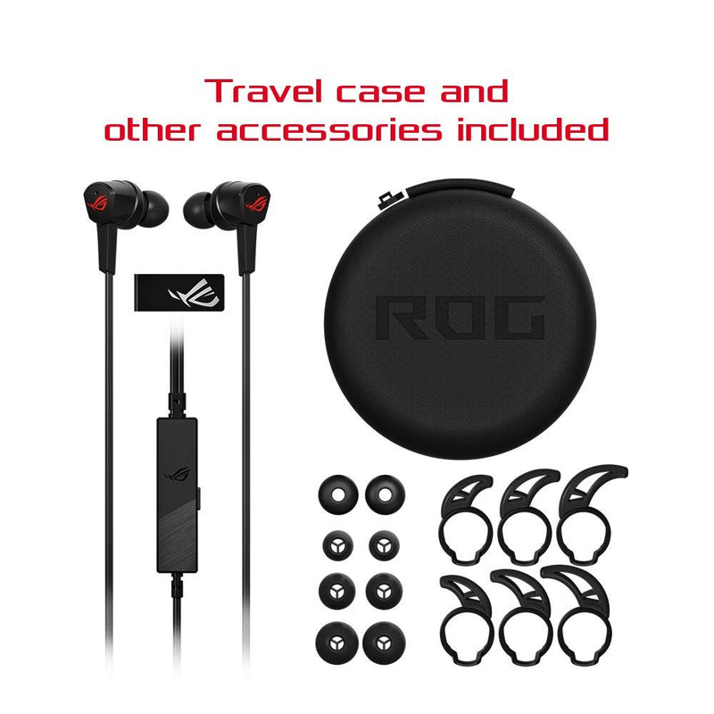 ASUS ROG Cetra In - Ear Wired USB - C Active Noise Cancelling Gaming Headphone with LED lighting - SWIFT PERIPHERALSROG-CETRA