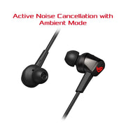 ASUS ROG Cetra In - Ear Wired USB - C Active Noise Cancelling Gaming Headphone with LED lighting - SWIFT PERIPHERALSROG-CETRA