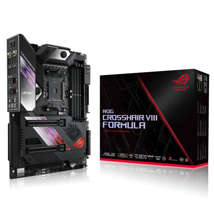 ASUS ROG CROSSHAIR X570 VIII FORMULA AMD AM4 MOTHERBOARD - SWIFT PERIPHERALS103418