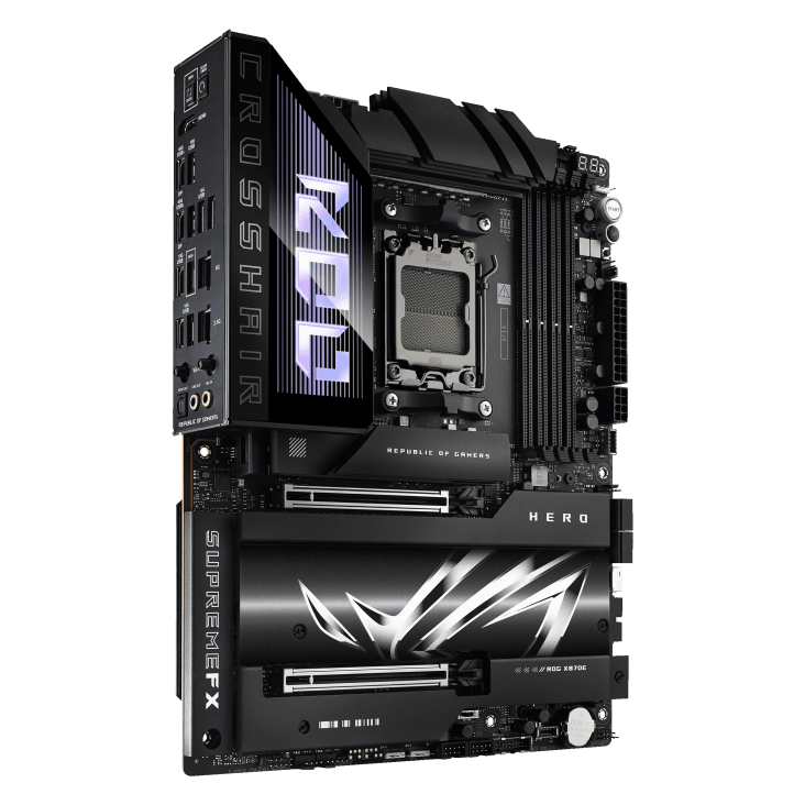 ASUS ROG CROSSHAIR X870E HERO MOTHERBOARD - SWIFT PERIPHERALS1090583