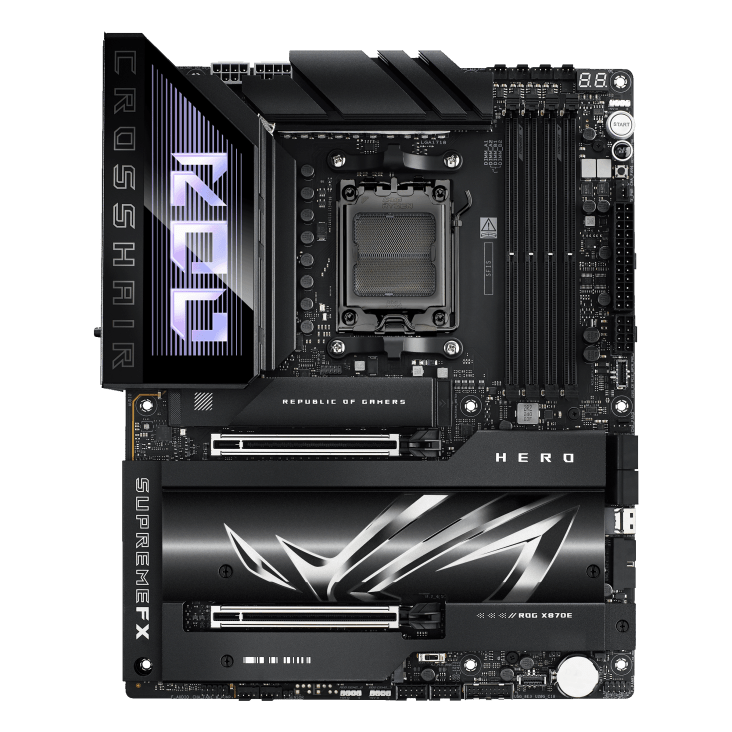 ASUS ROG CROSSHAIR X870E HERO MOTHERBOARD - SWIFT PERIPHERALS1090583