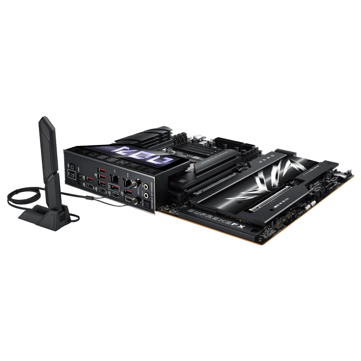 ASUS ROG CROSSHAIR X870E HERO MOTHERBOARD - SWIFT PERIPHERALS1090583