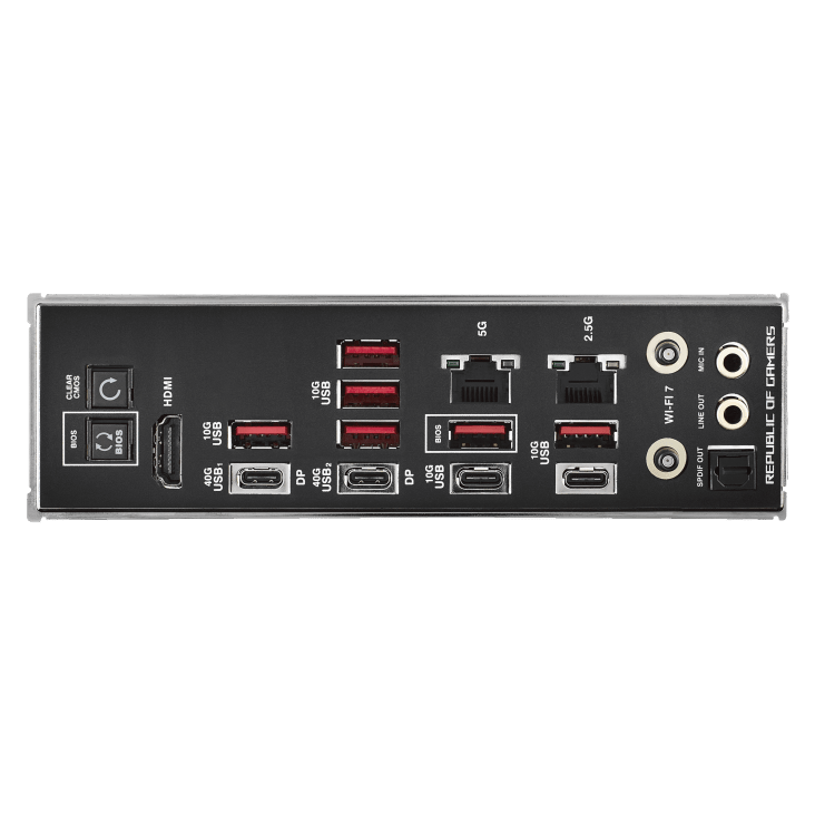 ASUS ROG CROSSHAIR X870E HERO MOTHERBOARD - SWIFT PERIPHERALS1090583