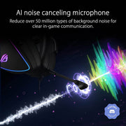 ASUS ROG Delta S Wired Over - Ear RGB Gaming Headset with AI Noise Cancelling Microphone and Volume Control - SWIFT PERIPHERALSDelta-S